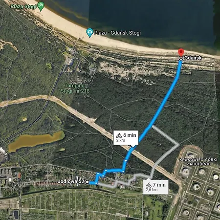 Lägenhet Jodłowa Stogi Gdańsk